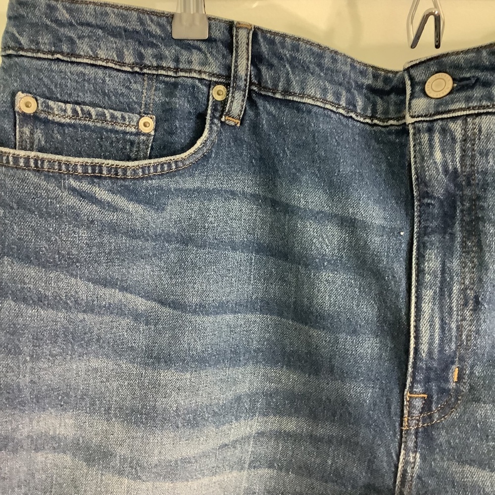 NWT LAUREN RALPH LAUREN WOMAN PLUS 22W DENIM SHORTS RAW HEM RETAIL 99.99 - Picture 11 of 11